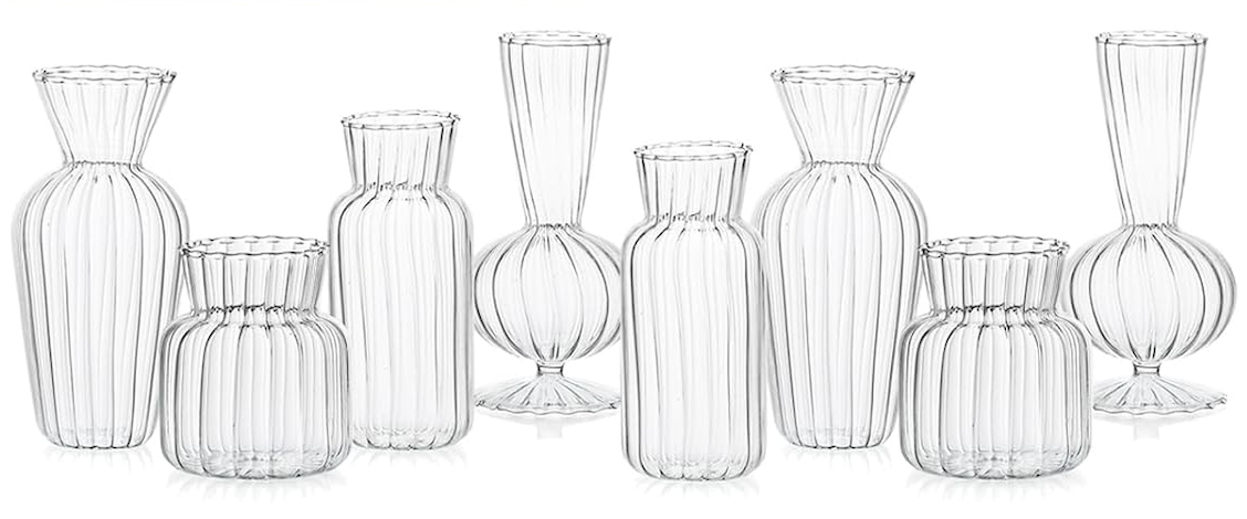 Bud Vases
3.5"-6"