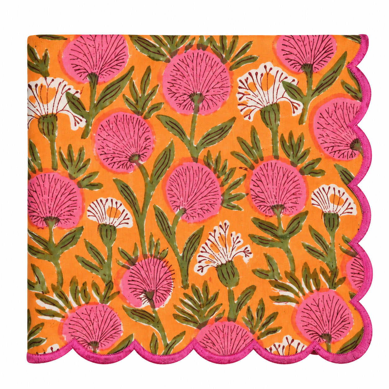 Pink and Orange Bloom Napkin
18x18

$4.00