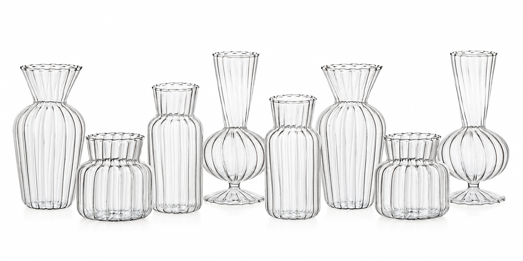 Bud Vases 
3.5"-6" 

$4.00