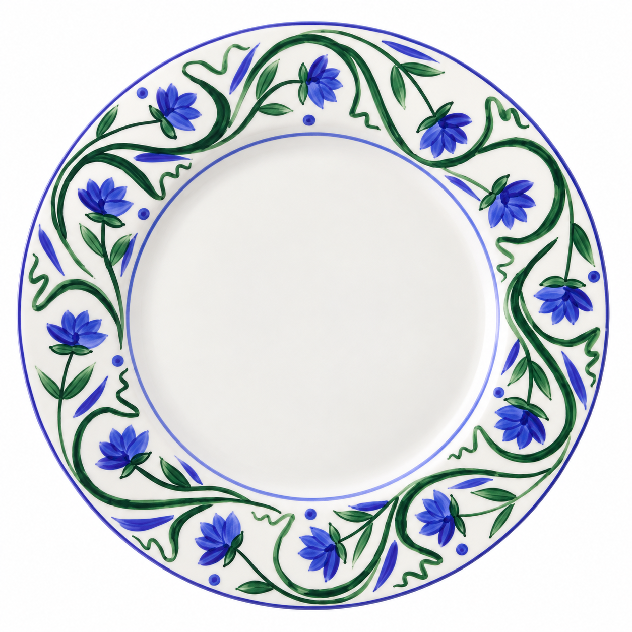 The Garden Bouquet Dinner Plate 
11 3/4" 

$8.00