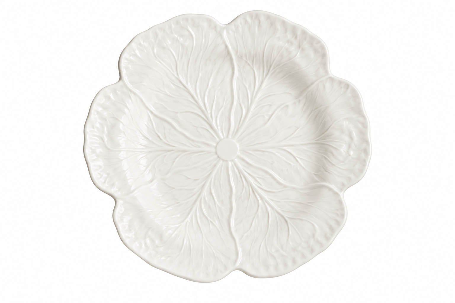 White Cabbage Dinner Plate
11"

$8.00