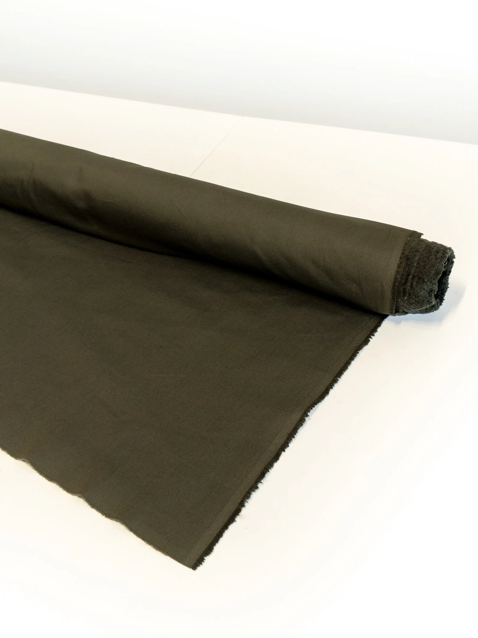 Organic Cotton Spandex Twill - Military
