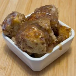 Banana Bread Cinnamon Roll Bake