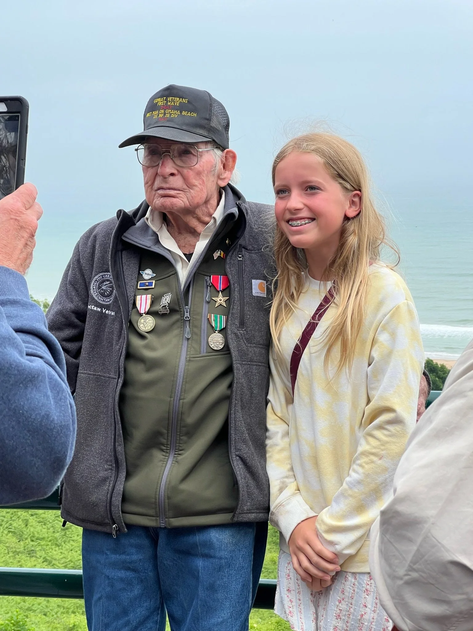 Bill was mobbed everywhere he went in Normandy. The people from that region were amazing.