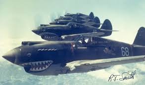 Before the US entered the war the All Volunteer Group (AVG), also know as the “Flying Tigers”, held the line. These US pilots for hire would be absorbed into the USAAF after war were declared and would provide much needed experience for an air force