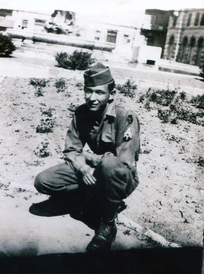 John in Italy as a member of the 34 Infantry Division