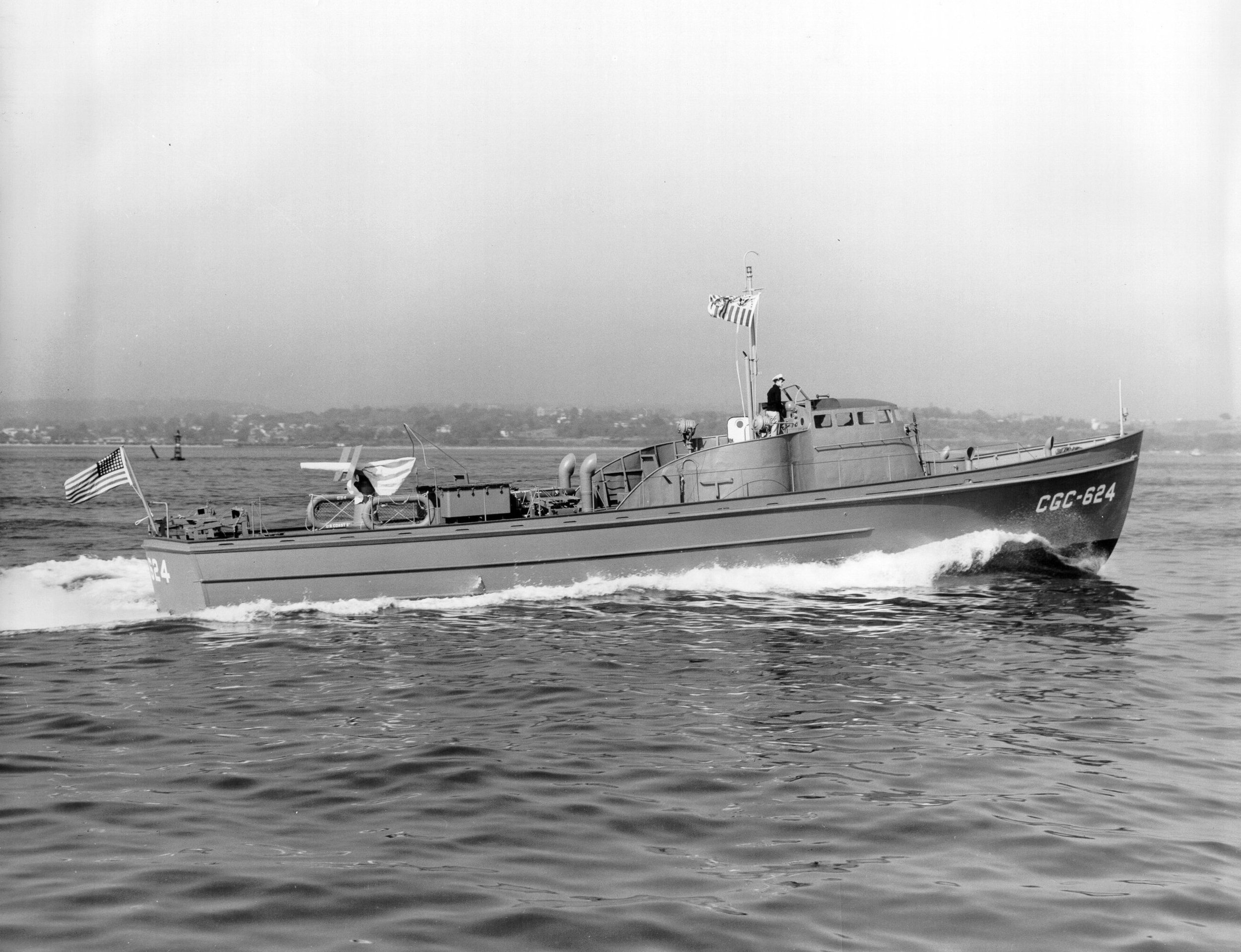 Another example of the 83' rescue craft used by the Coast Guard to save wounded soldiers from invasion beaches in Europe and the Pacific theatres.