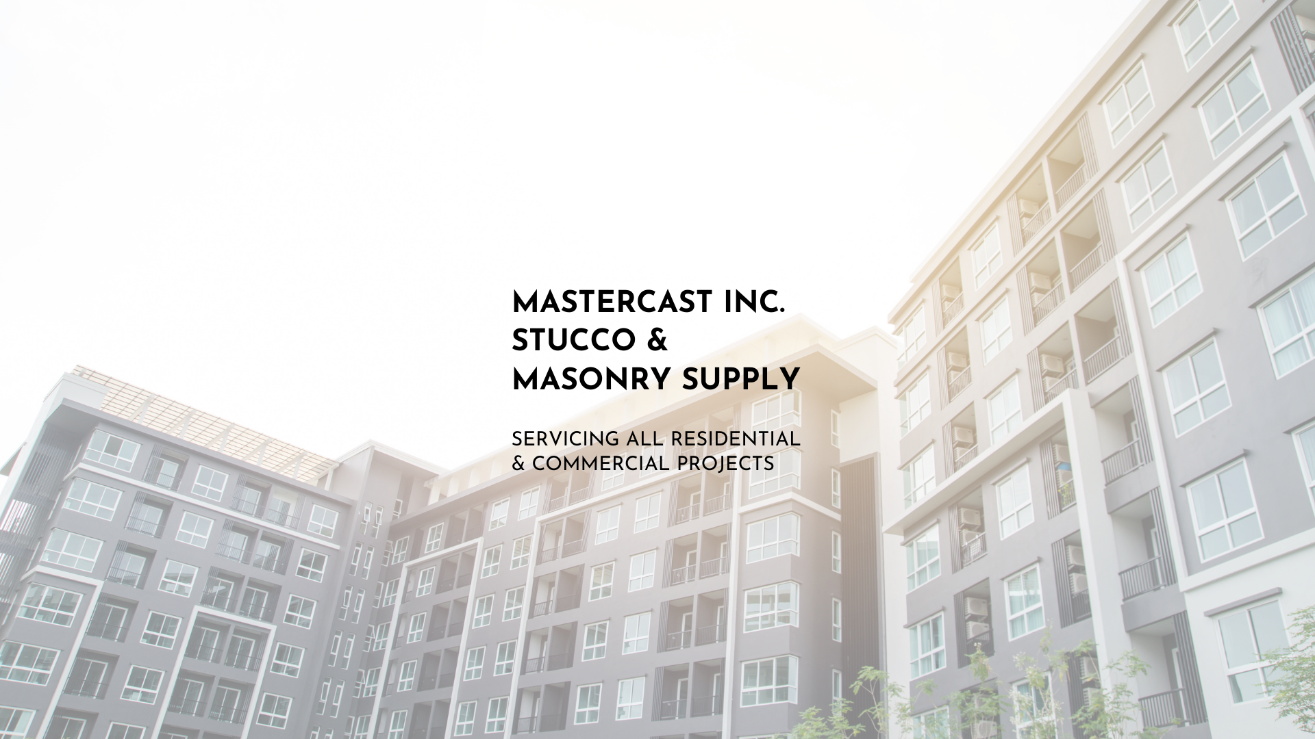 Mastercast inc. Stucco & Masonry Supply