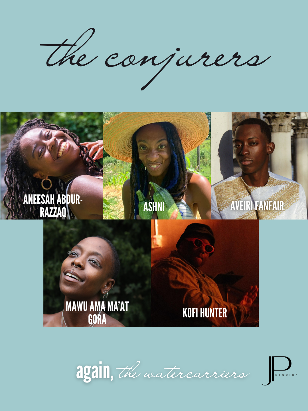 again, the watercarriers:                     The conjurers 