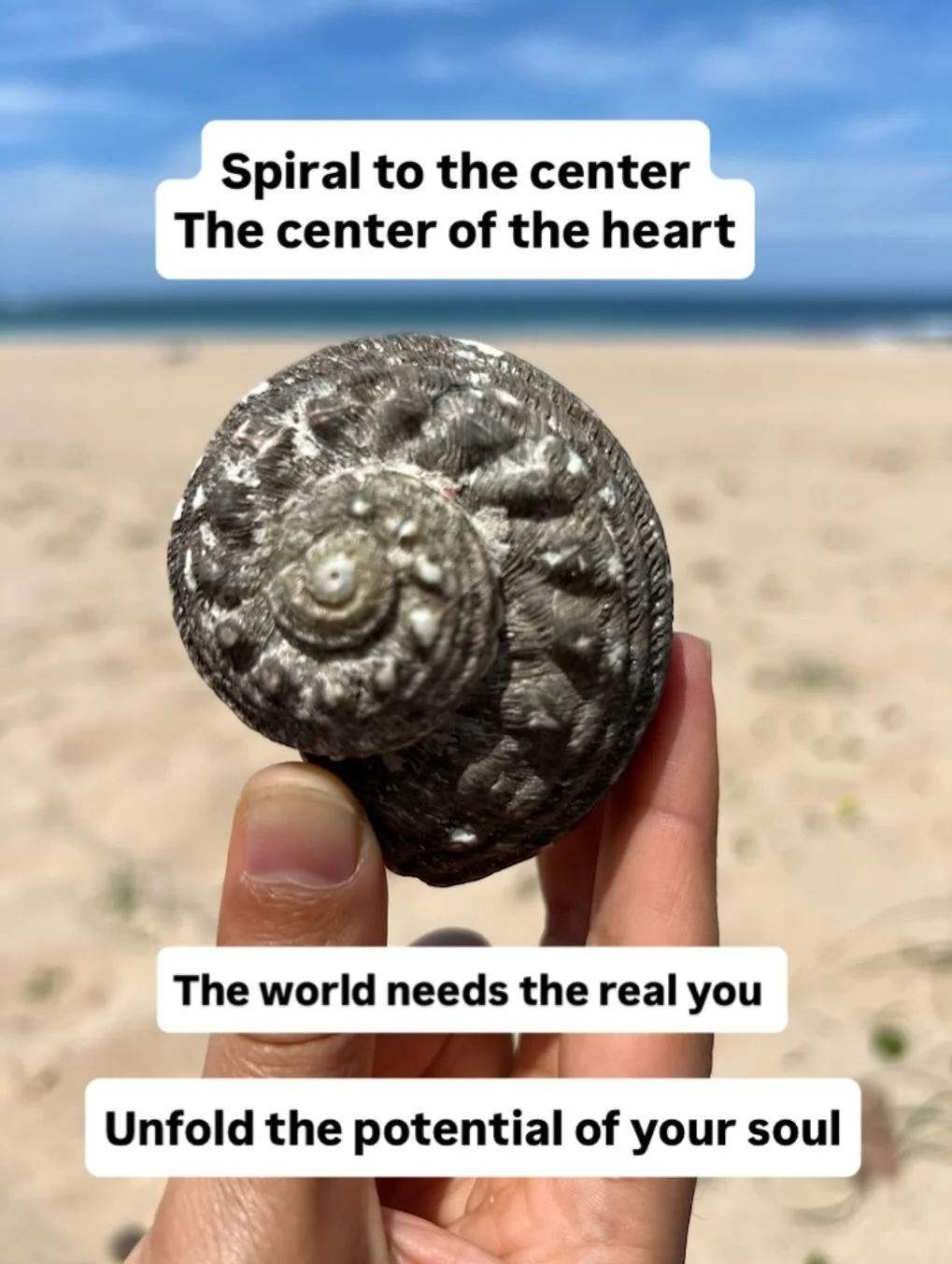 Align yourself to the cosmic law, moving beyond fear and courageously choosing to expand beyond limitation.

Sometimes our blockages, conditioning and past experiences don&rsquo;t allows us to see what is on the next level of the spiral 🌀 

By makin