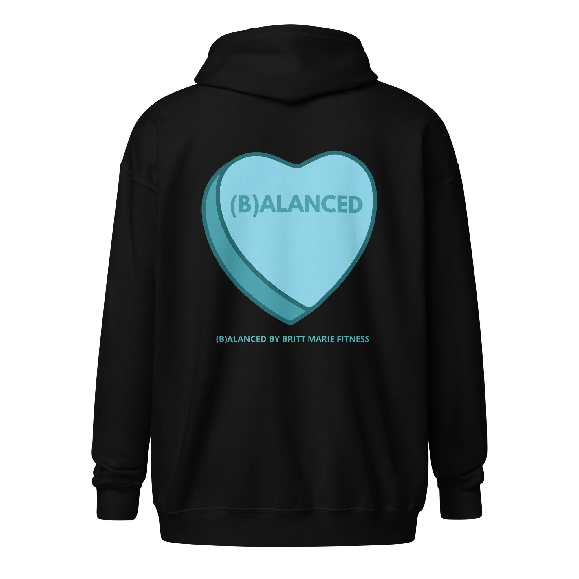 (B)alanced Unisex heavy blend zip hoodie