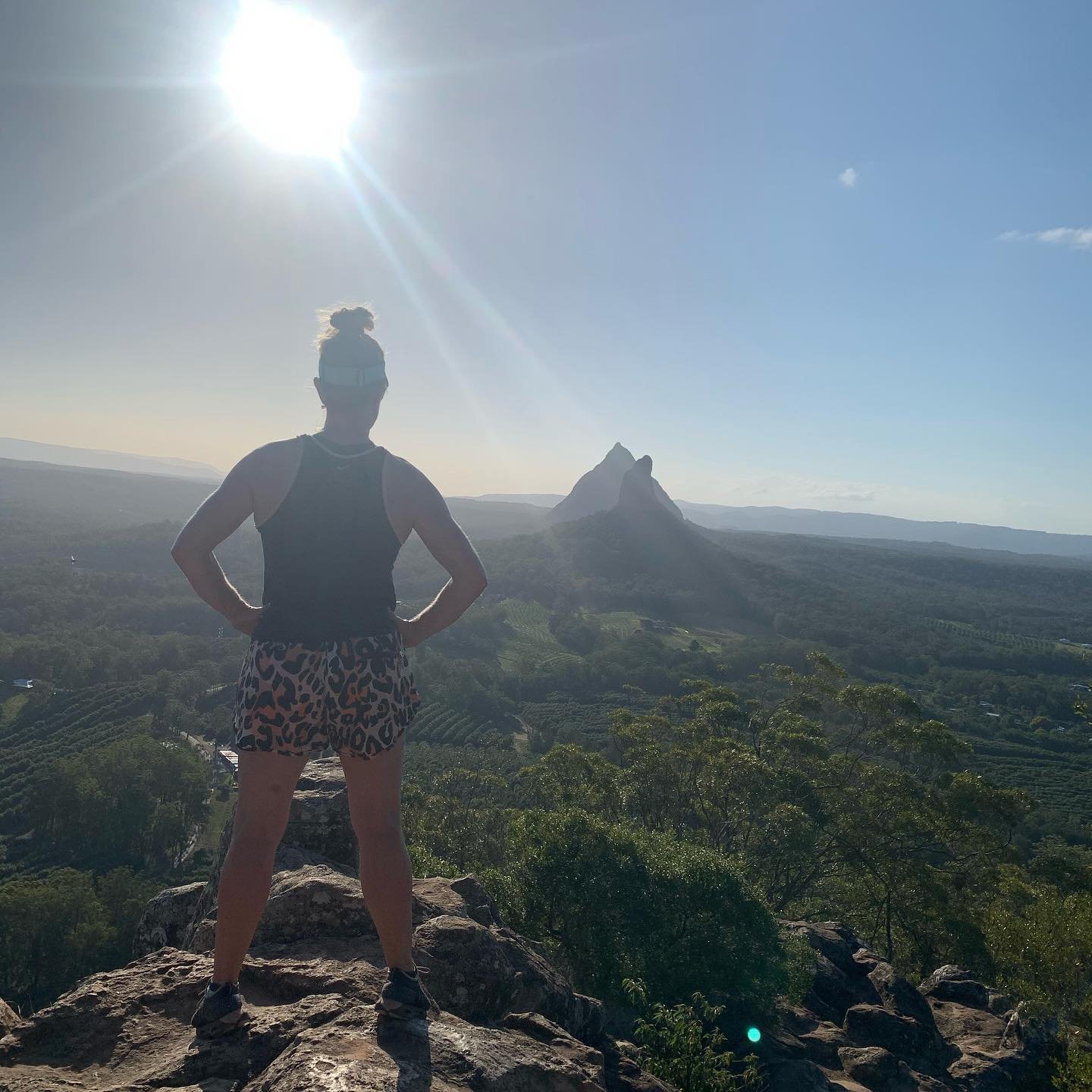 Hikes up the glasshouse mountains