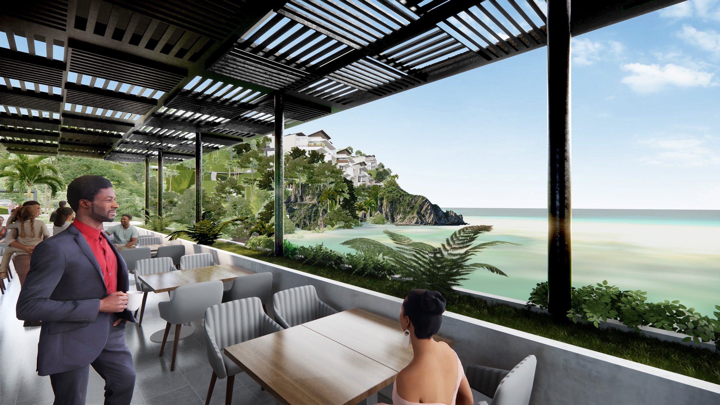 Social club restaurant