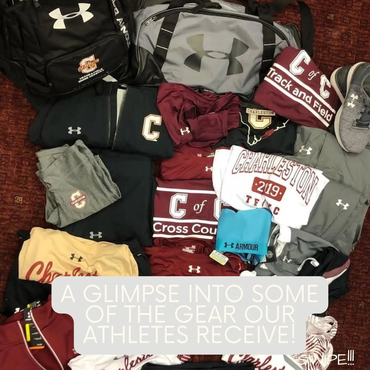 It's one of our most frequently asked questions, so we had some of our athletes send through photos of the gear they received this semester. Most athletes would agree that it's better than Christmas morning! 
.
.
.
.
.
#collegeathlete #studentathlete
