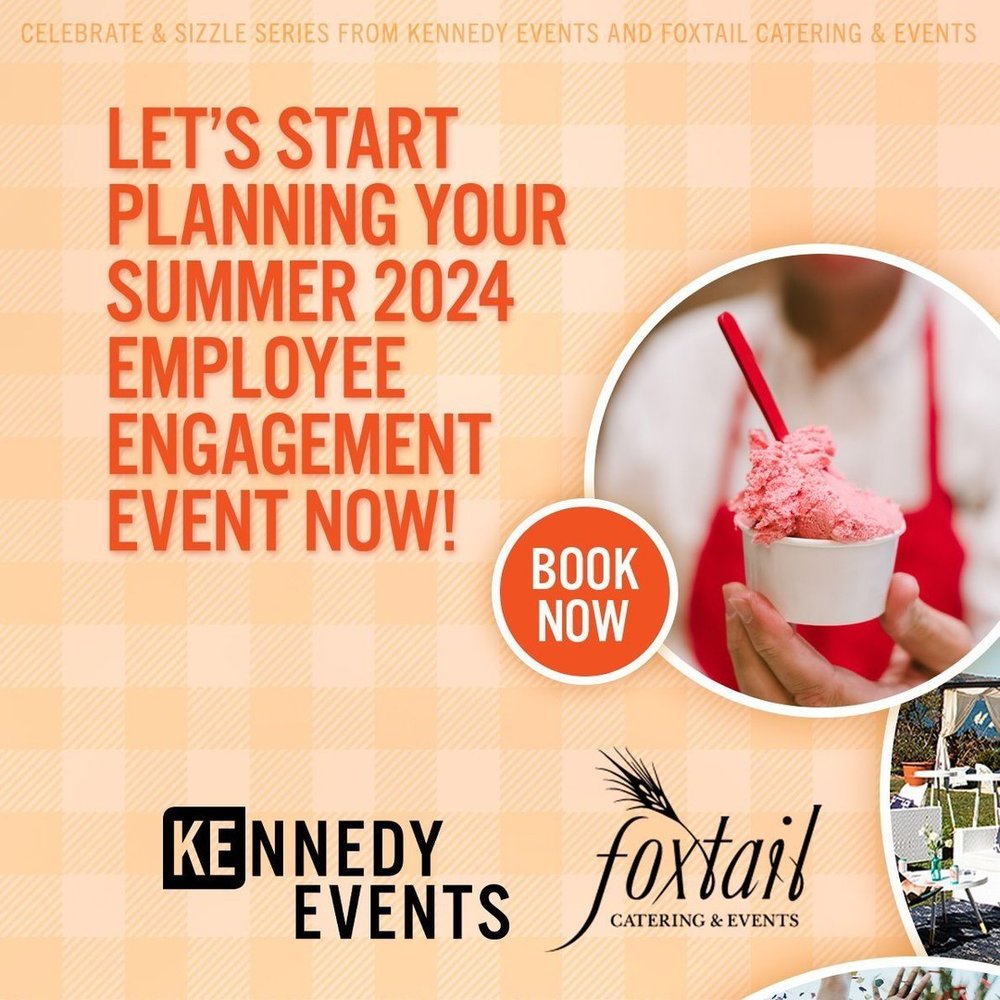 Let&rsquo;s start planning your summer 2024 employee engagement event now! Let Kennedy Events and Foxtail Catering guide you to an immersive experience that reignites team spirit and elevates your company culture. Our dynamic events are tailored to p