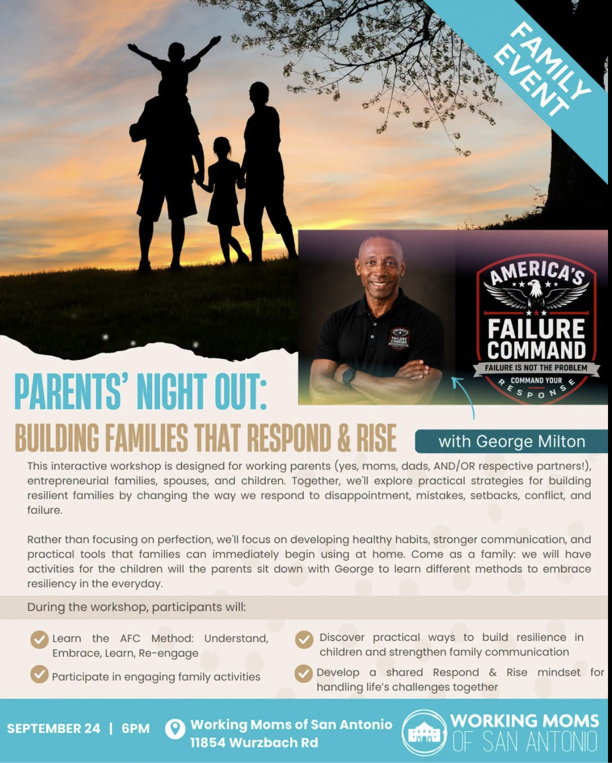 Parents' Night Out: Building Families That Respond &amp; Rise