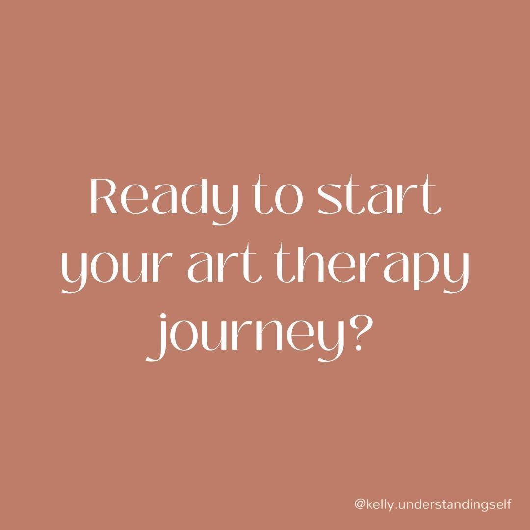 Ready to start your art therapy journey? Reach out to me by using the link in bio! Can't wait to connect ✨ 🎨