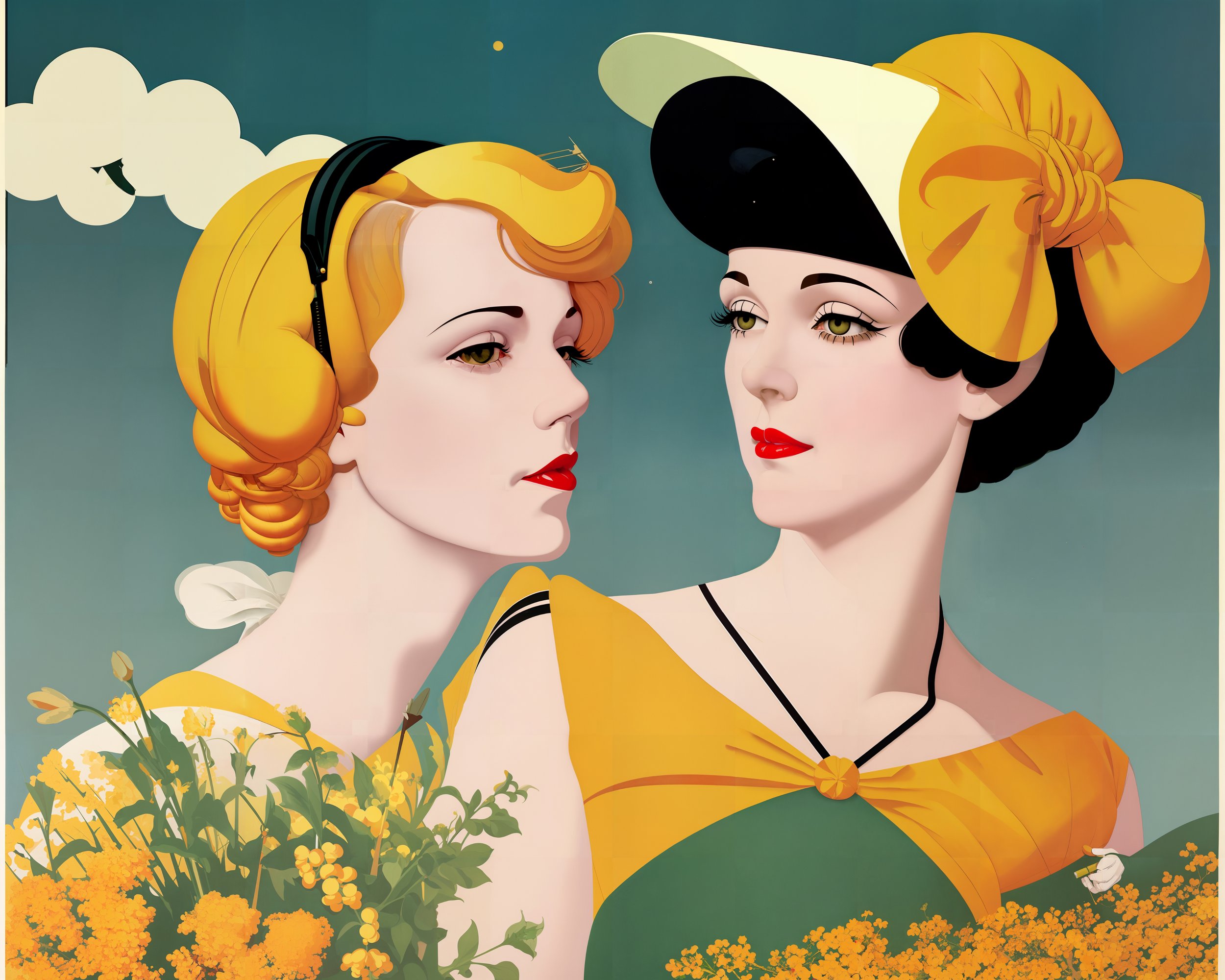 02080-3146156269-masterwork painting, detailed painterly art style by Coles Phillips, retro vibe, extremely hyperdetailed.jpg