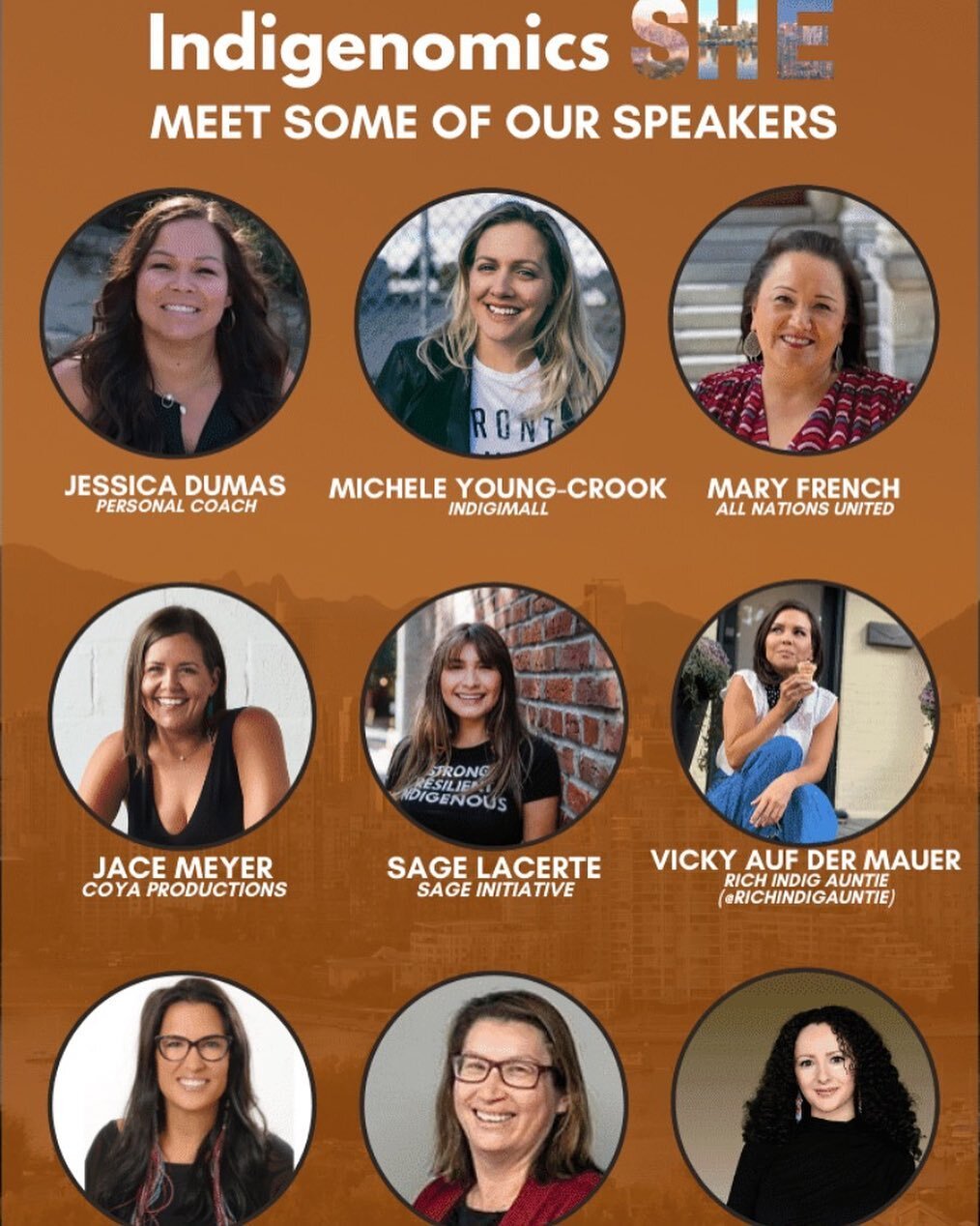 We&rsquo;re gearing up for a transformational experience at @indigenomics SHE. This is the conference to attend if you&rsquo;re ready to invest in your relationship with wealth from an Indigenous perspective surrounded by a circle of Matriarchs! Are 