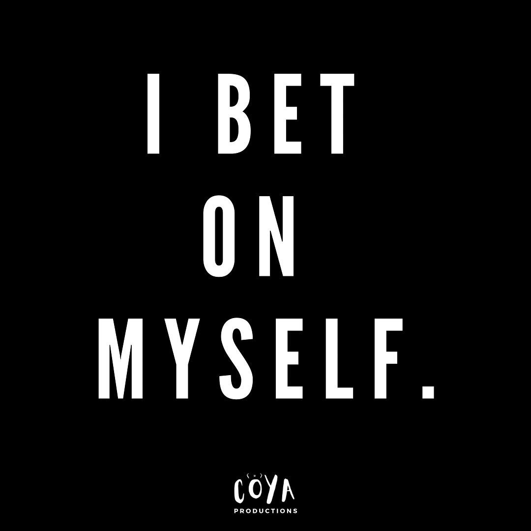🥰 I dare you to bet on yourself today and every day! 

✨Imagine if you *really* believed in the consequences of your actions. 

🤩What might become possible if you acted on your highest potential?

Share this post if you bet on yourself!