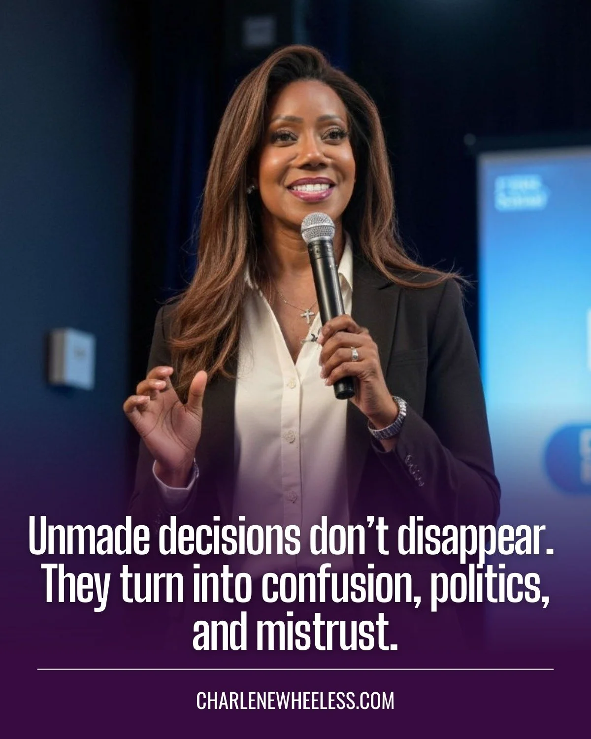 Your culture is defined by the decisions you avoid. The ones you postpone. The ones you talk around. The problems you keep hoping will solve themselves.

Every unmade decision creates something.

Confusion.
Workarounds.
Side conversations and quiet r