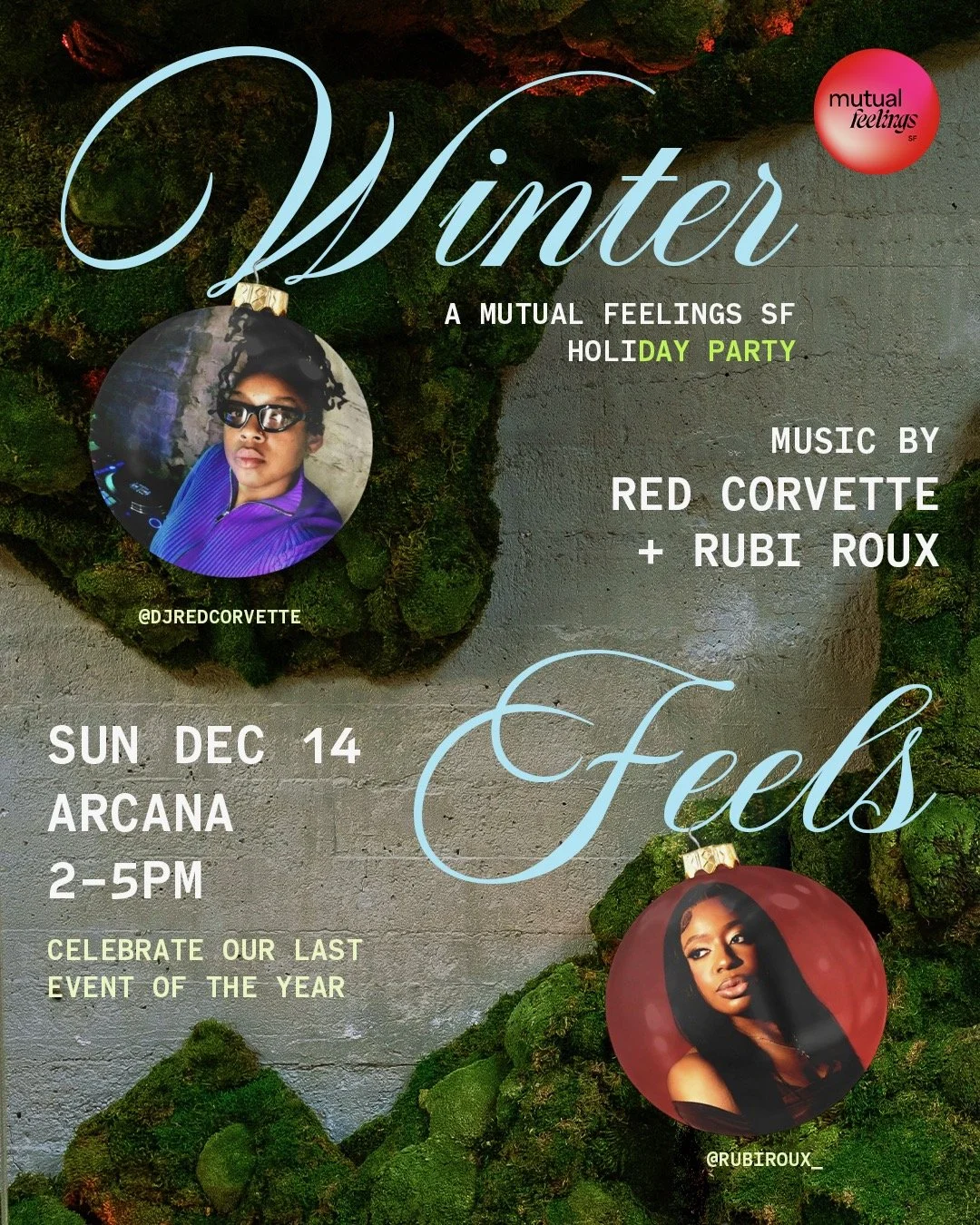 Mutual Feelings HoliDAY Party