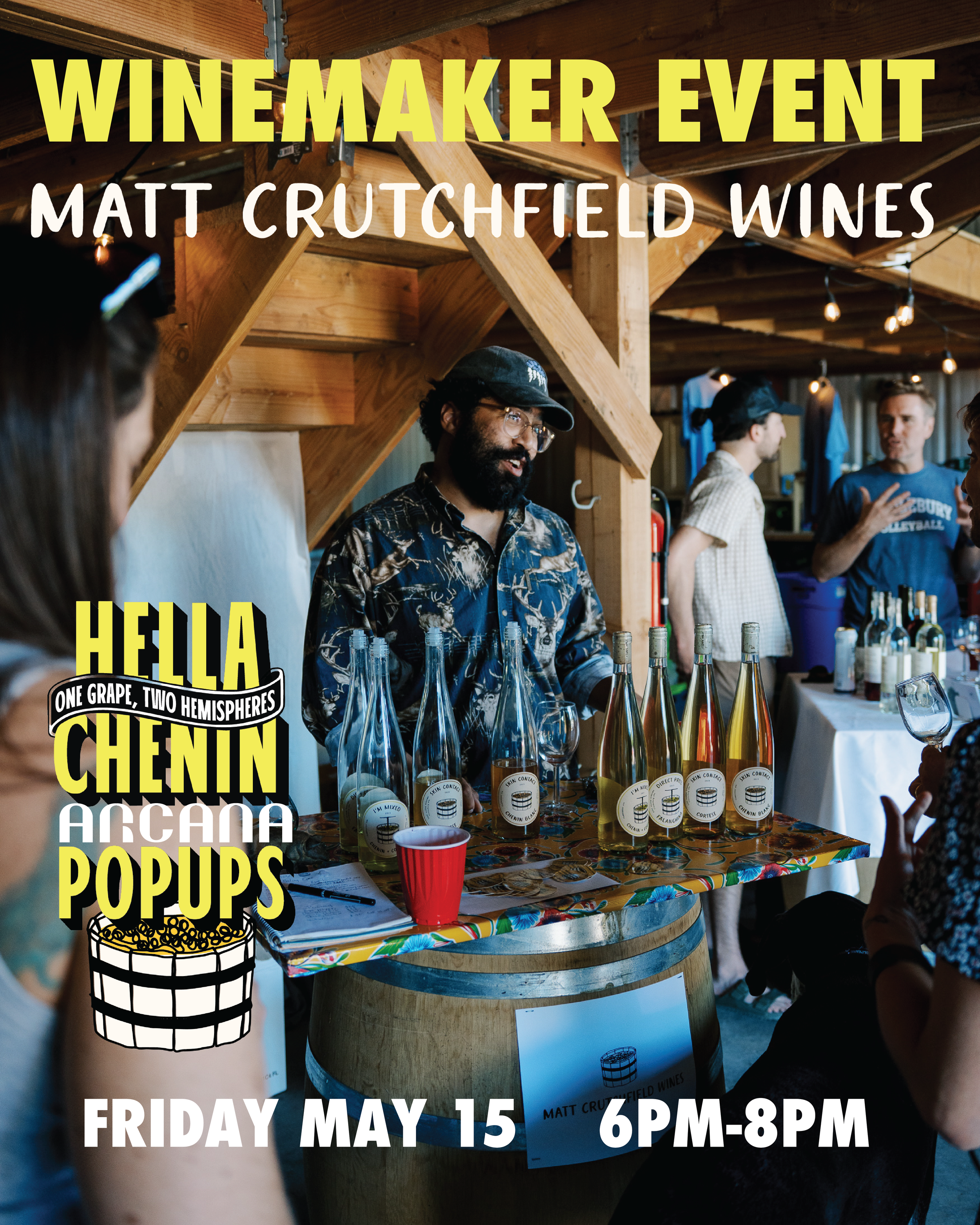 HELLA CHENIN WINEMAKER EVENT: MATT CRUTCHFIELD