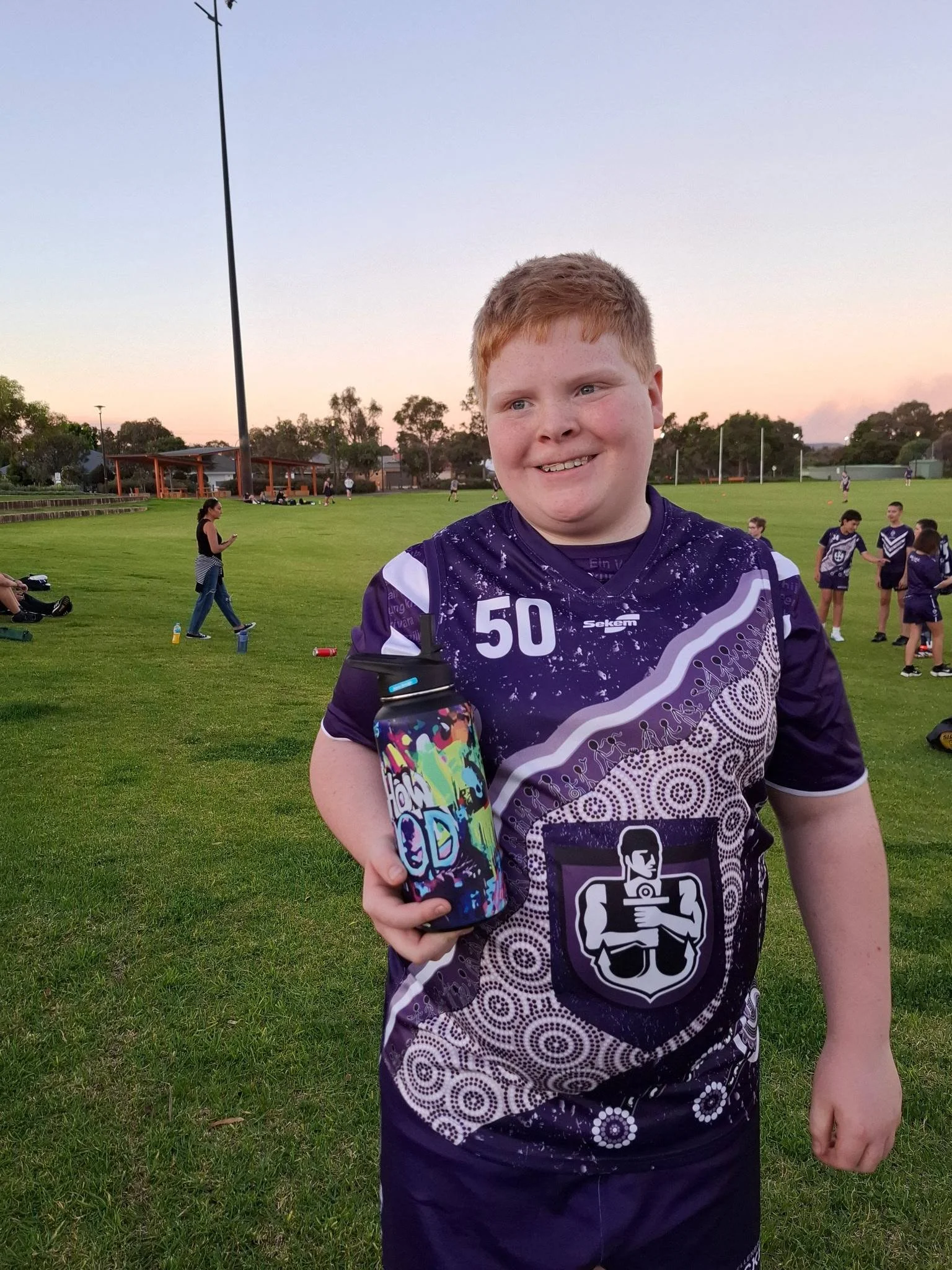 Starkick All Abilities player Aaron joins Youth Integrated League.