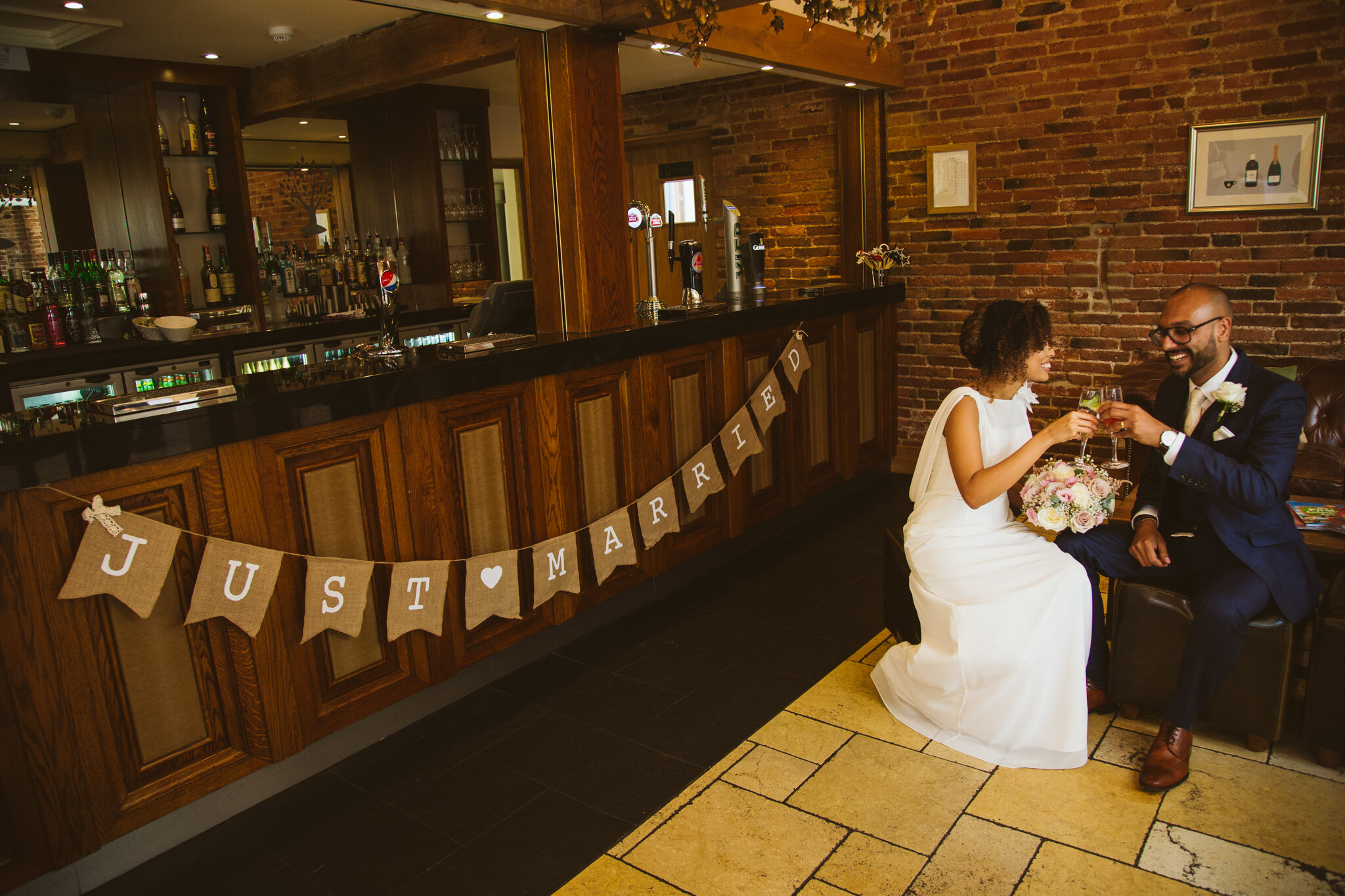 Mythe Barn Wedding Photography