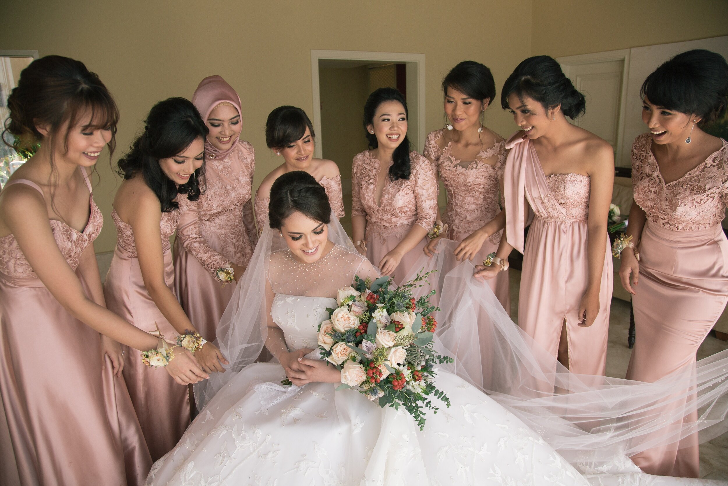 Bridal Prep - Bali Wedding