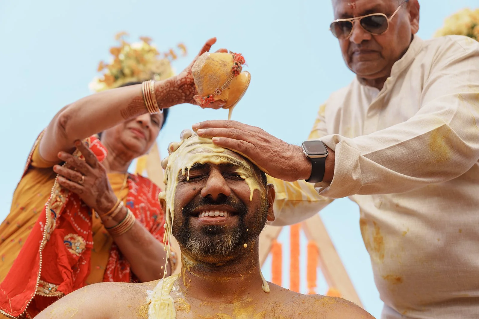 HALDI RITUAL &amp; HOLI WAR | WESTIN BALI