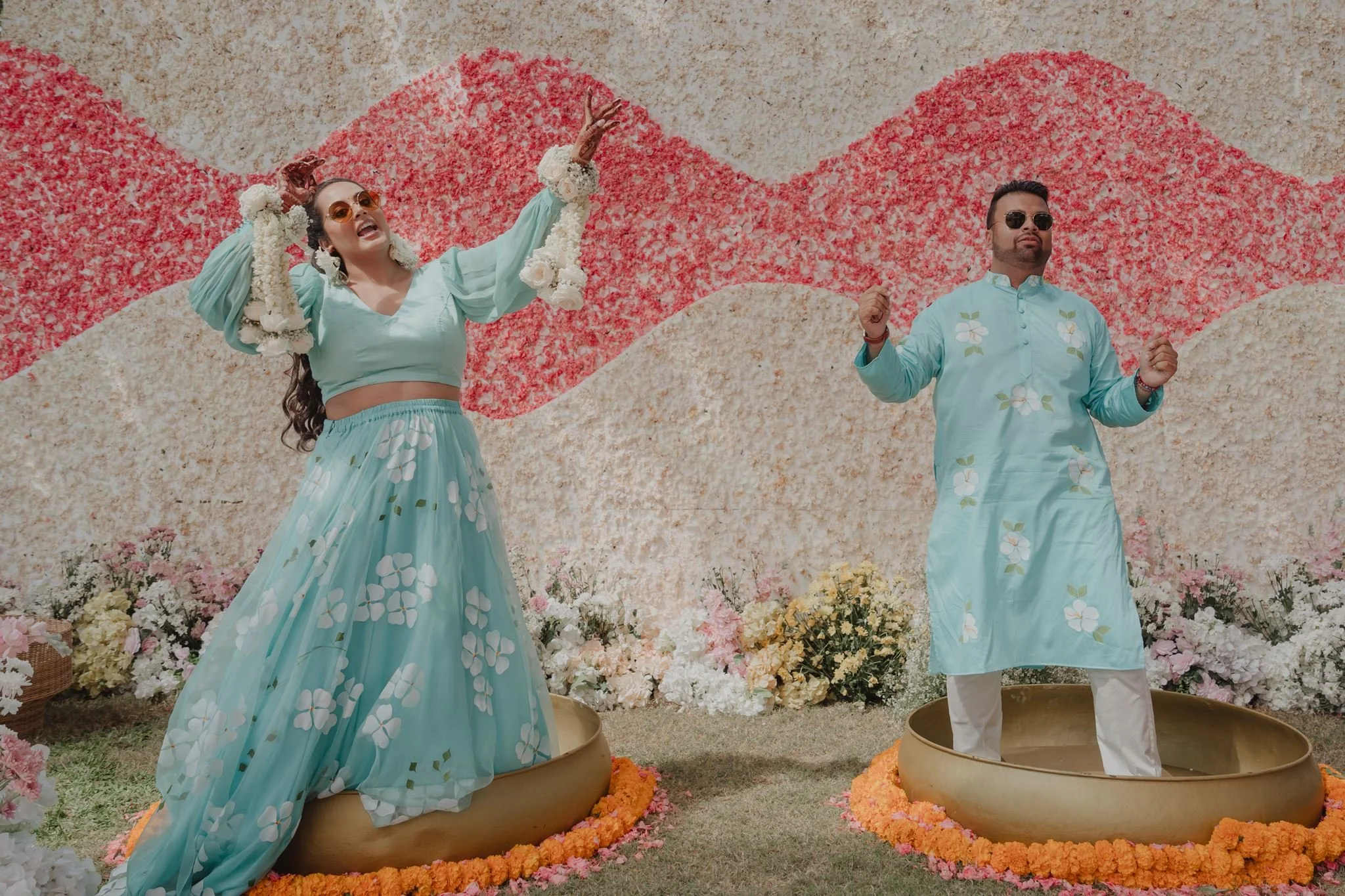 Flower Haldi in Bali: A Colourful Twist 