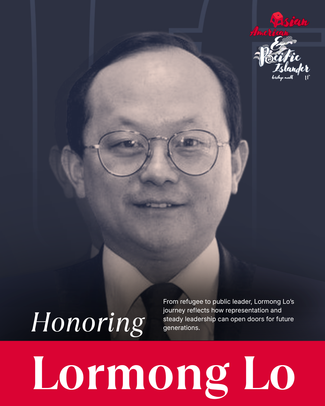 A Seat at the Table: Lormong Lo’s Journey from Refugee to Civic Leader