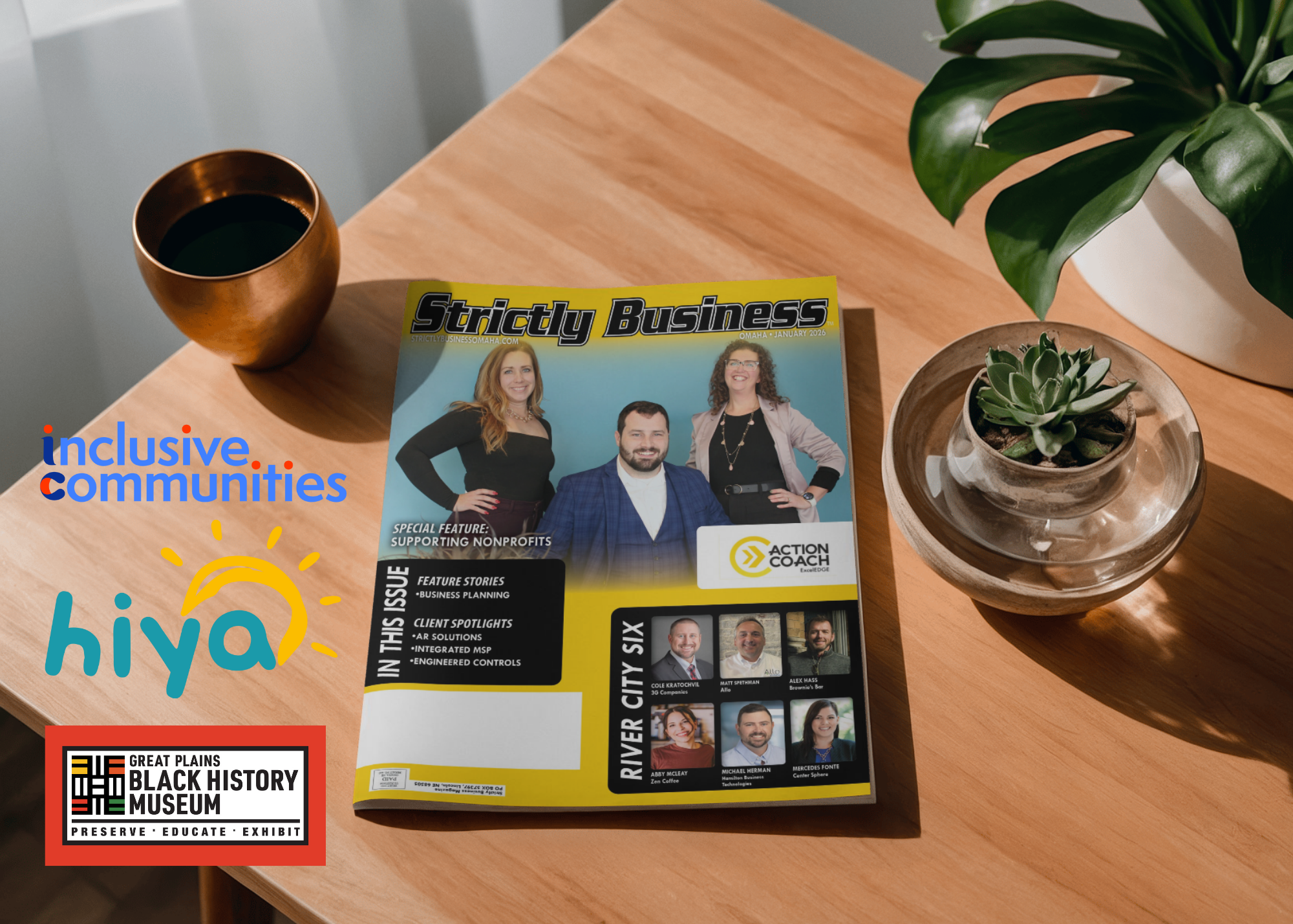 Three Lozafina Clients Named in Strictly Business’ January 2026 “Supporting Nonprofits” Feature