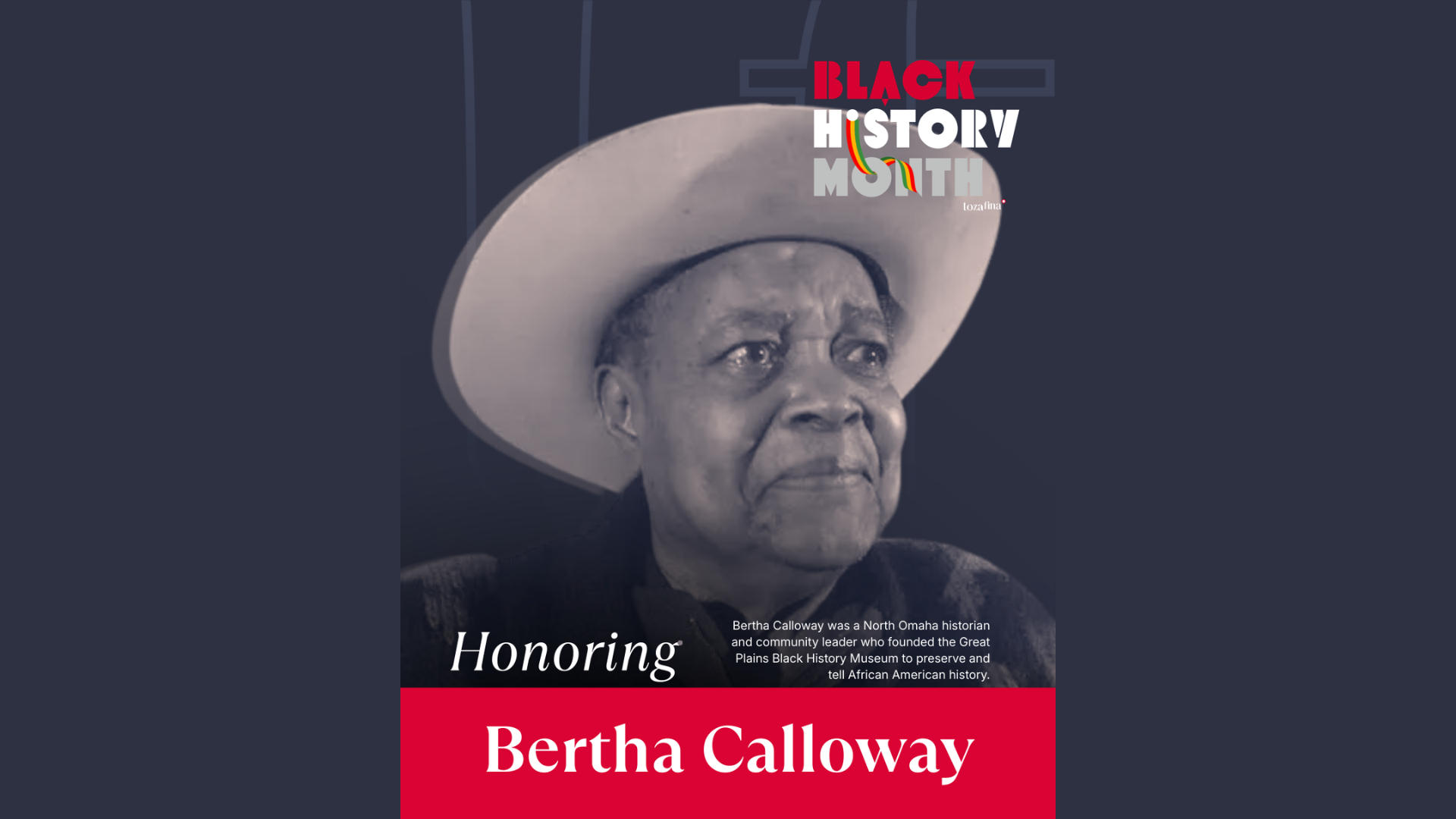 Bertha Calloway: Preserving History, Building Legacy