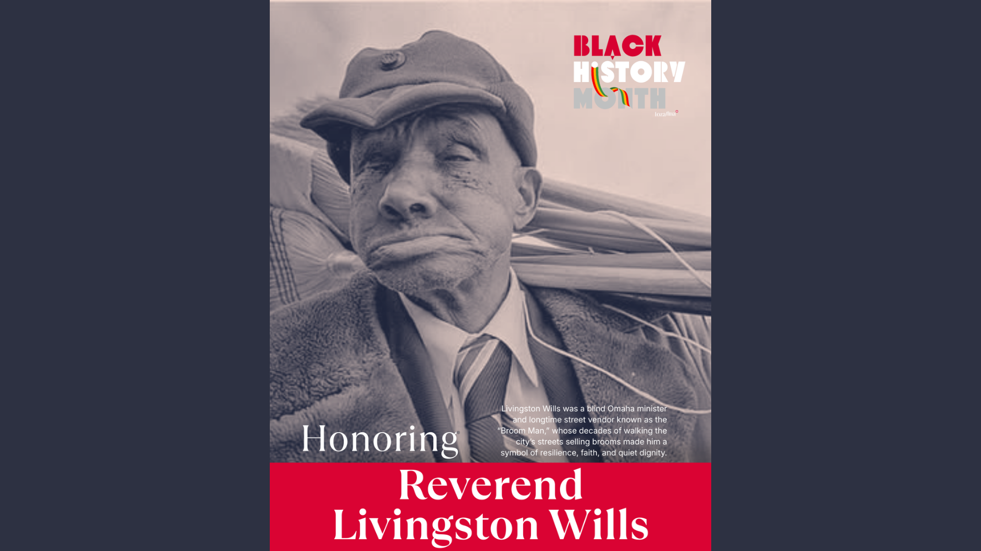 Reverend Livingston Wills: Omaha’s Beloved “Broom Man”