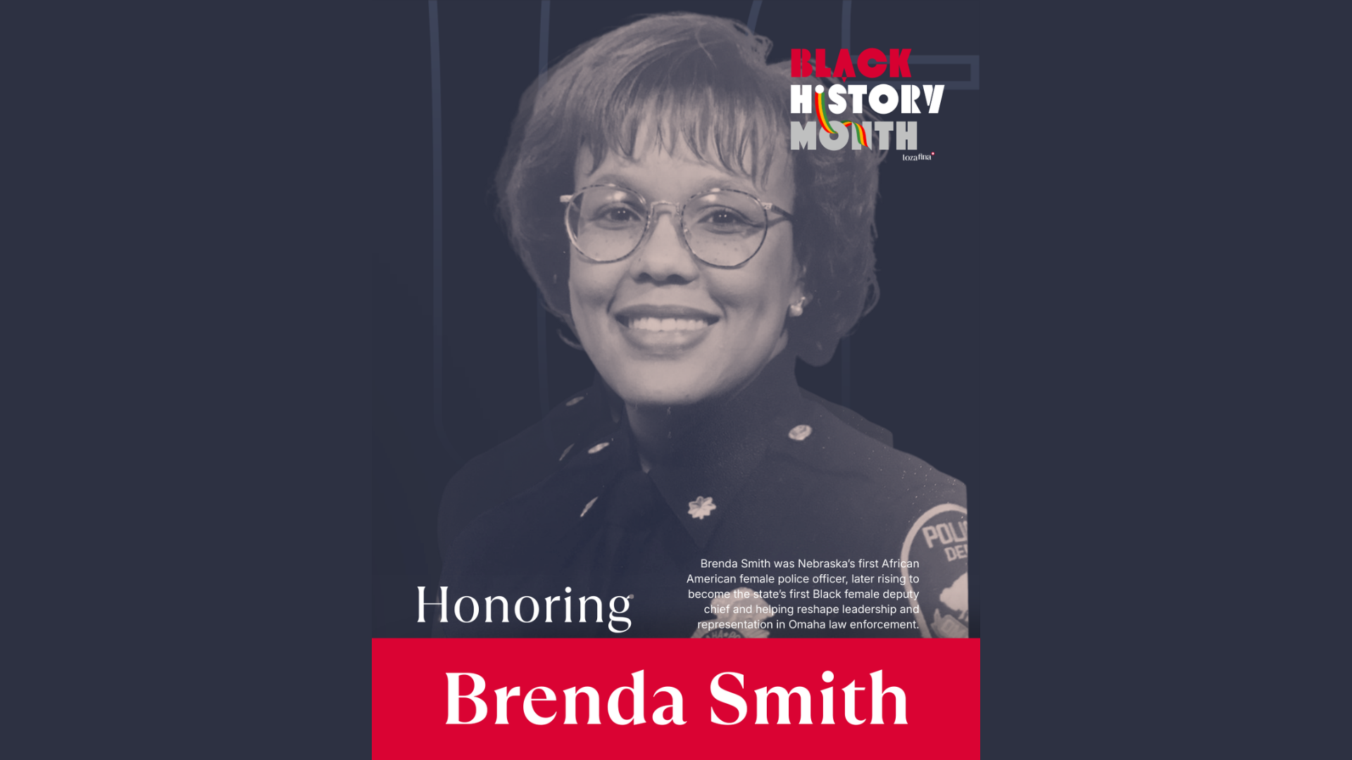 Brenda Smith: Nebraska’s Trailblazing Police Leader