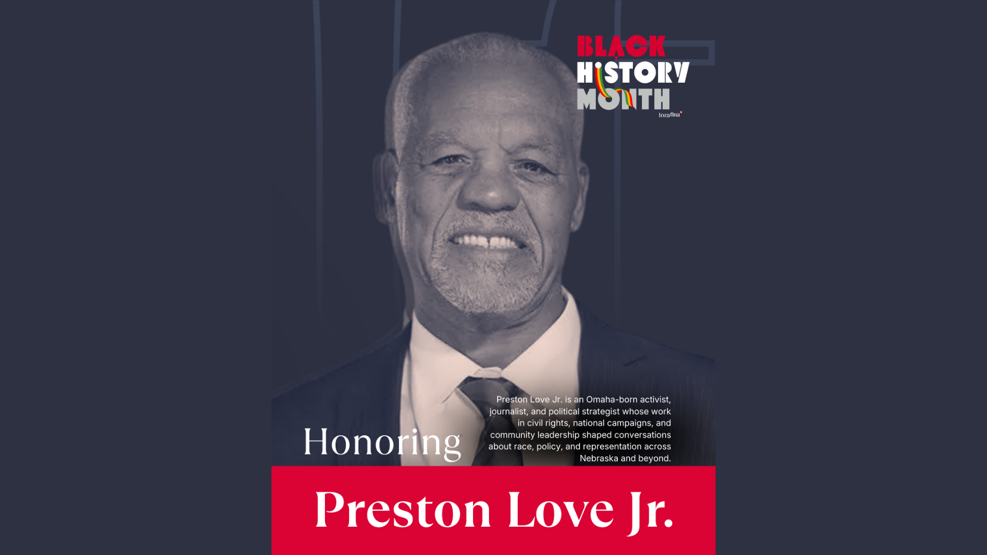 Preston Love Jr.: Omaha’s Voice on Race, Policy, and Power