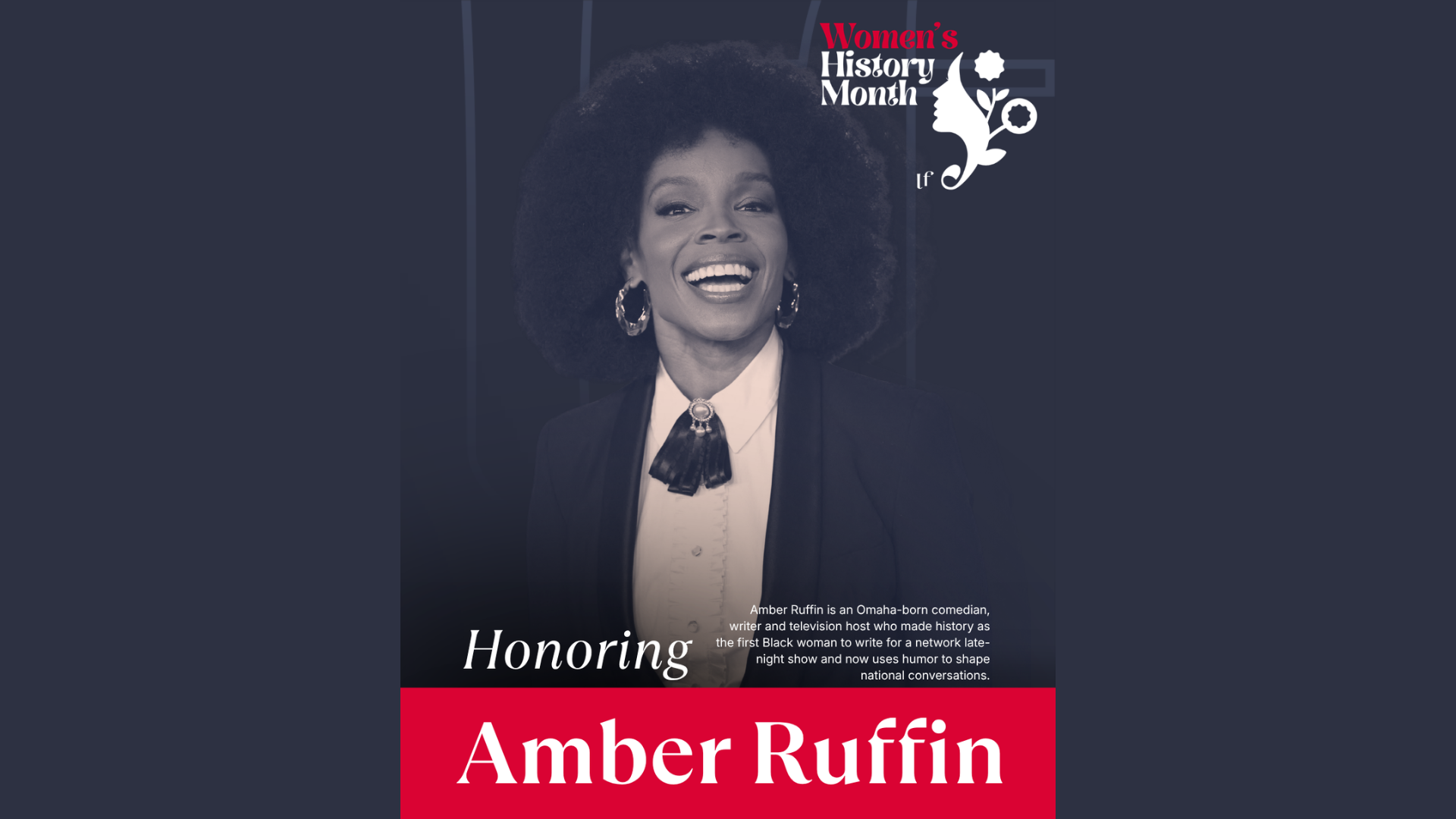 Amber Ruffin: Writing Humor Into the National Conversation