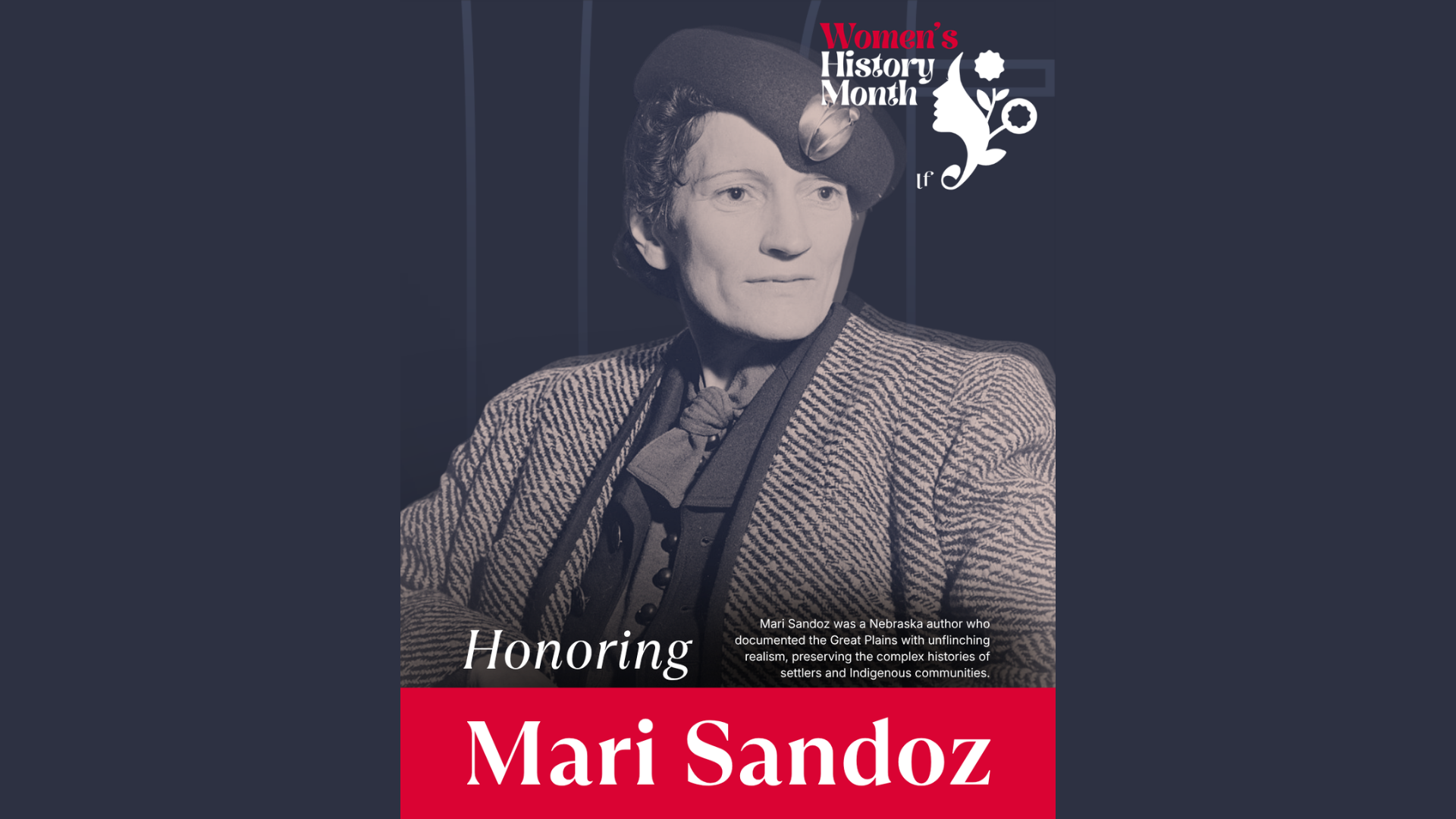 Mari Sandoz and the Stories of the Great Plains