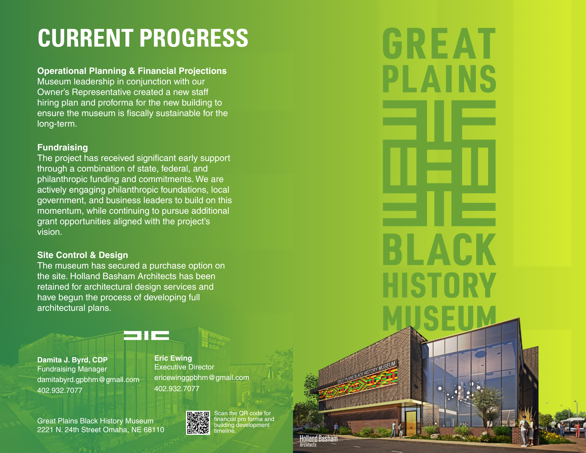 How Lozafina Brought the Great Plains Black History Museum Capital Campaign to Life