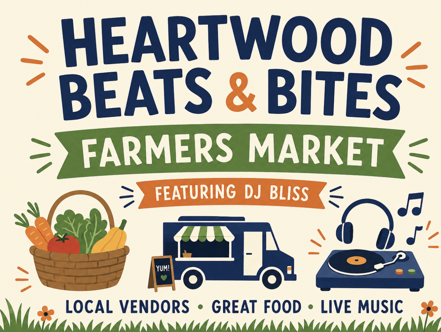 Heartwood Beats and Bites Farmers Market Featuring Bekah Lemonds