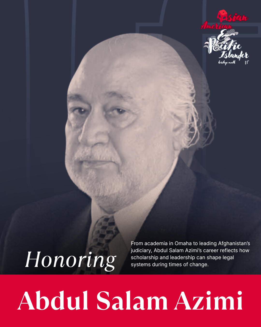 How Abdul Salam Azimi Helped Shape Afghanistan’s Modern Legal System