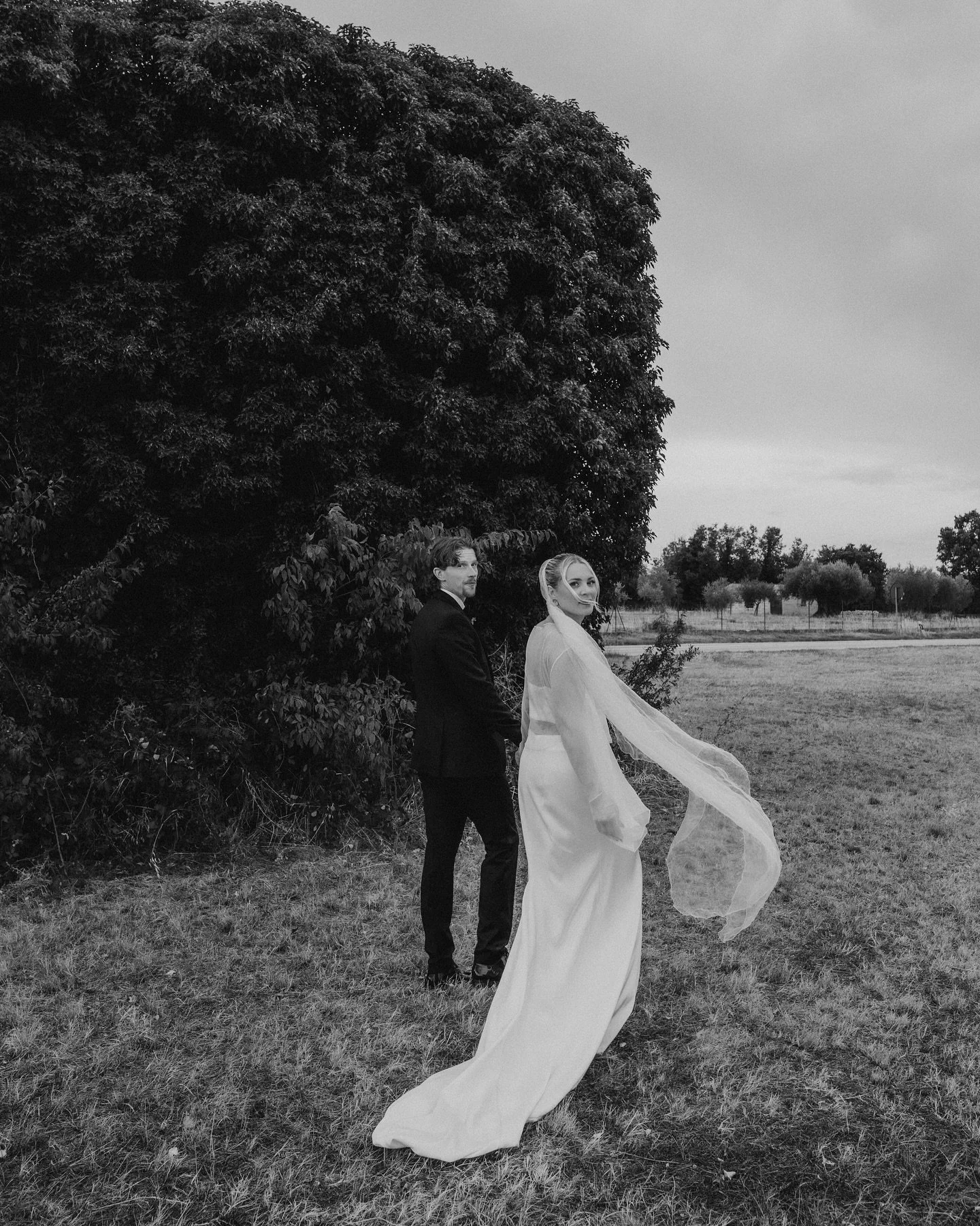 Hollie &bull; 

Love letters from Croatia. 

The gorgeous Hollie married her love in one of our ultimate favourite looks by @bonbride &mdash; the BB:36 skirt, BB:30 top &amp; BB:49 layering shirt. 

She finished her look with the Scarf D&rsquo;Amor &