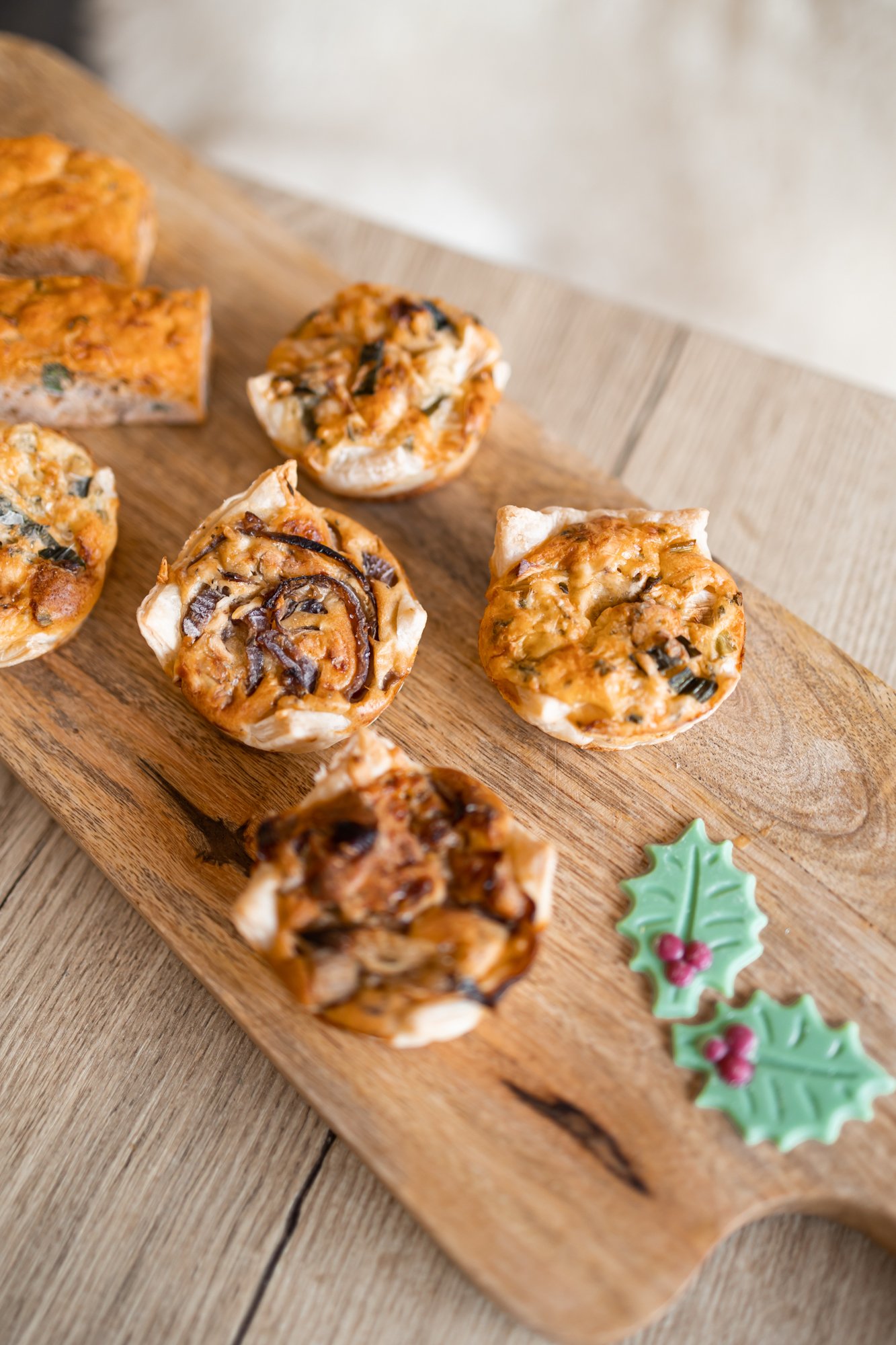 Mini quiches en courgettecakejes*
€1,25 p/s, 6 voor 6,95
* Ook ingevroren verkrijgbaar