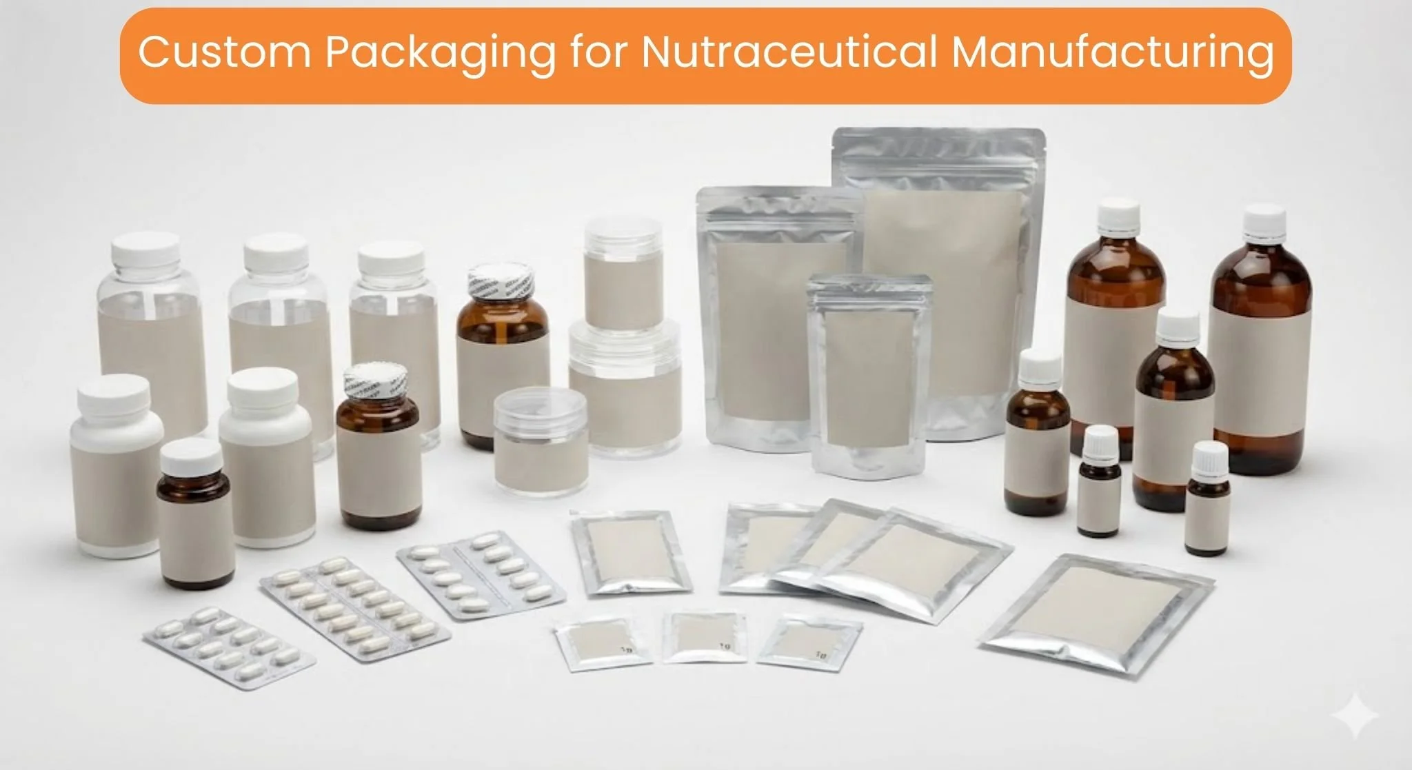 Custom Packaging for Nutraceutical Manufacturing