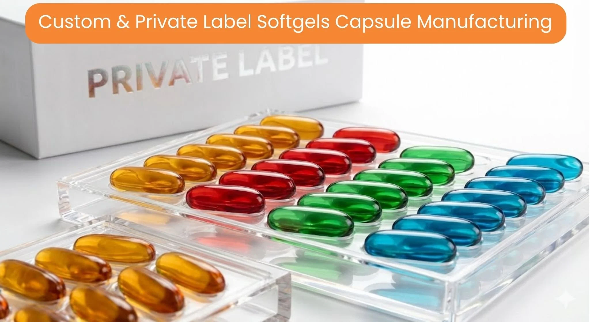 Custom & Private Label Softgels Capsule Manufacturing