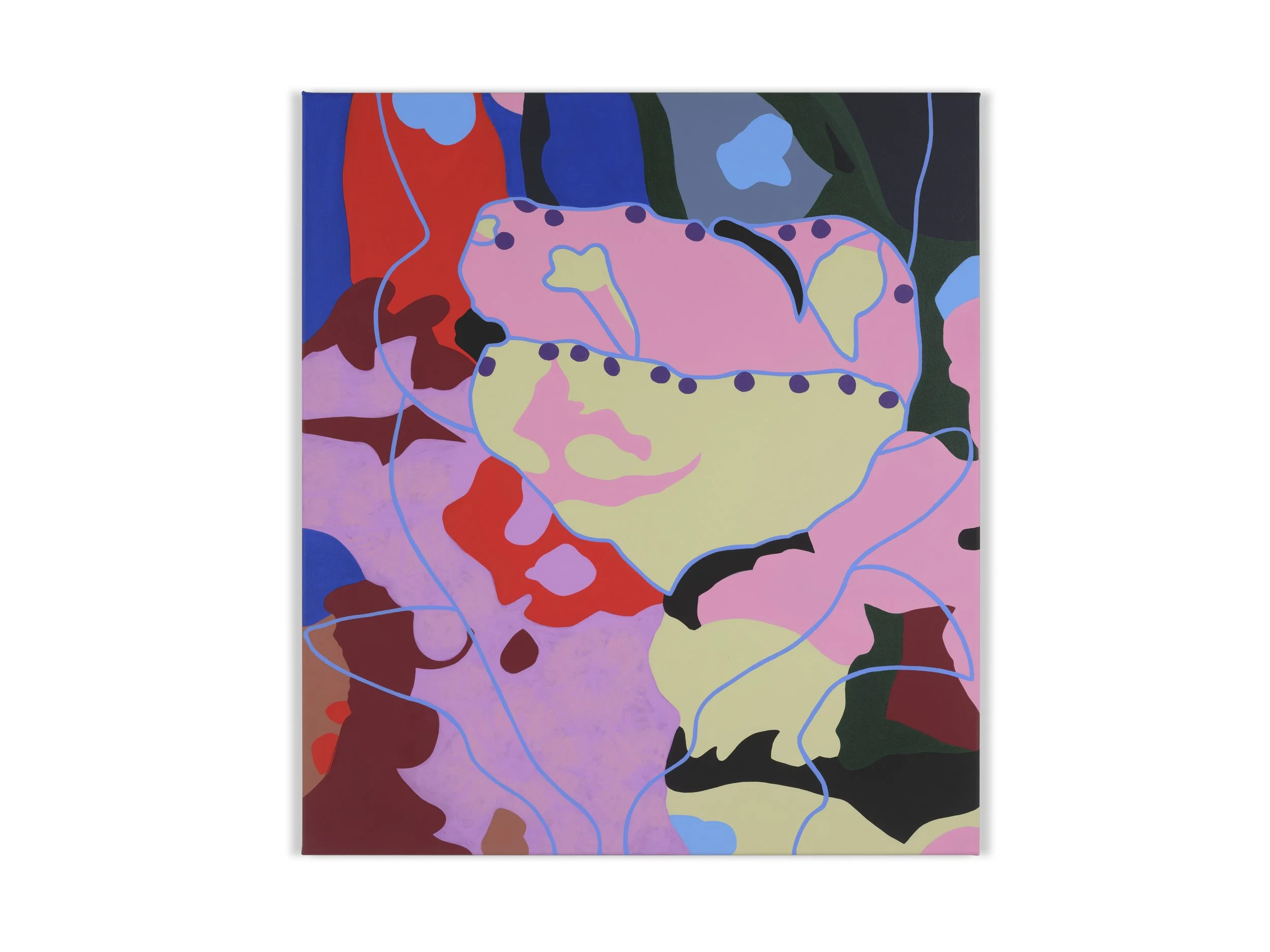 Festoon, 2023, 90x80 cm