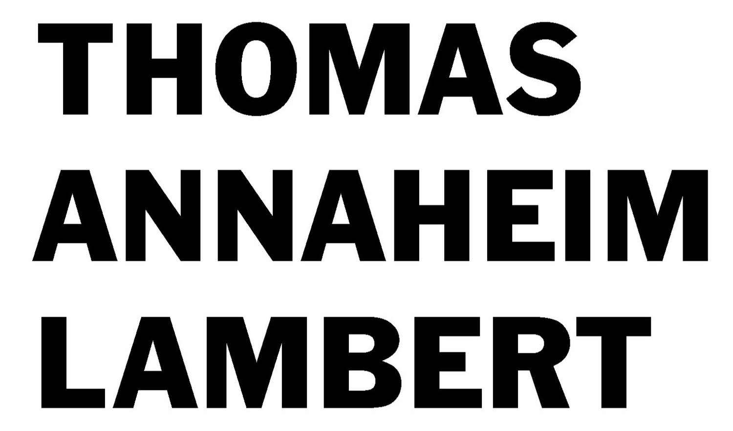 Thomas Annaheim Lambert