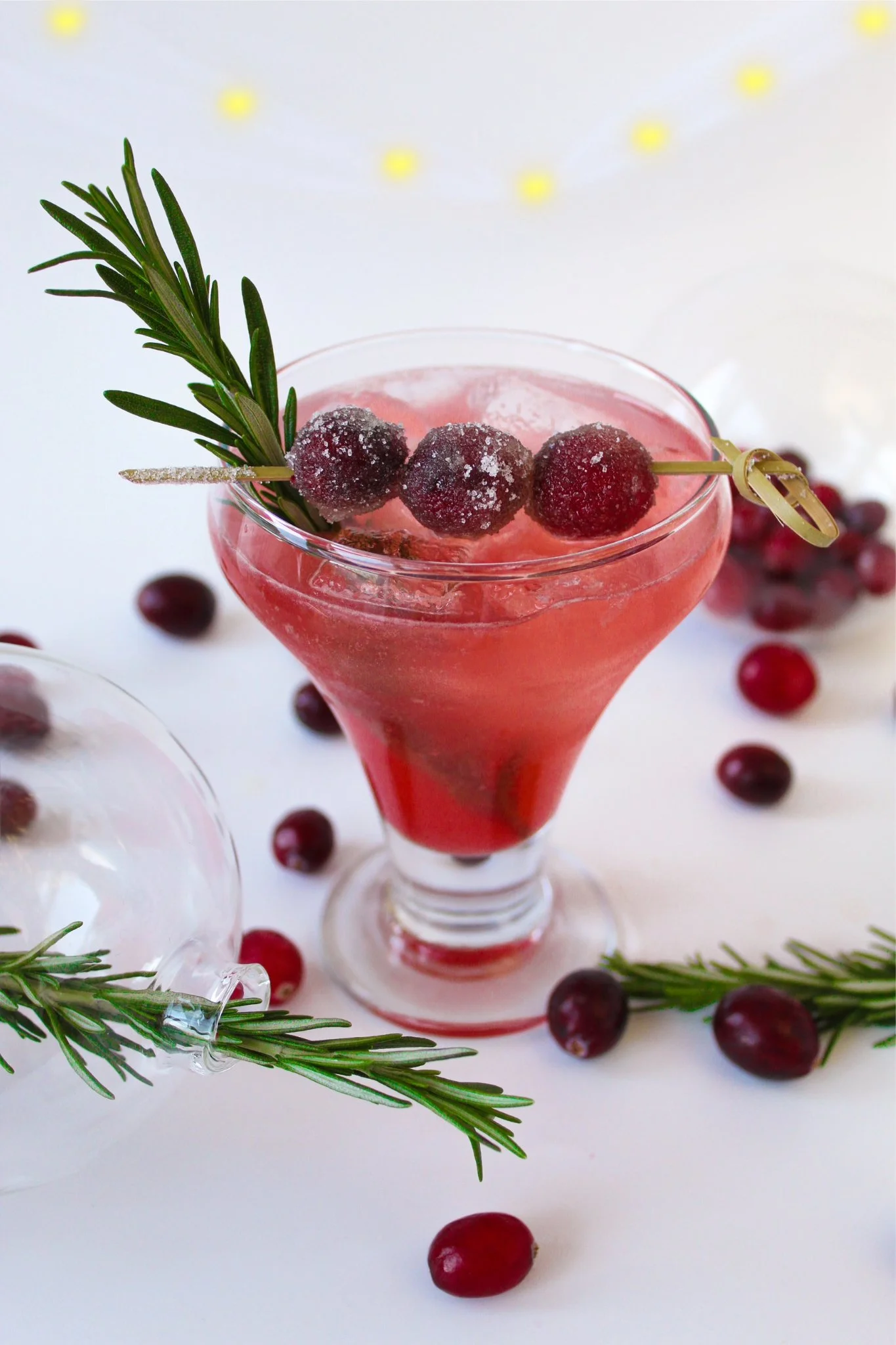 Festive fizz cocktail